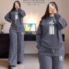 LADIES COTTON TERRY FLEECE FULL SLEEVE ROUND NECK